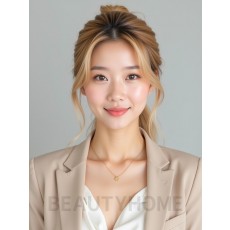 골든 블론드 프렌치 트위스트