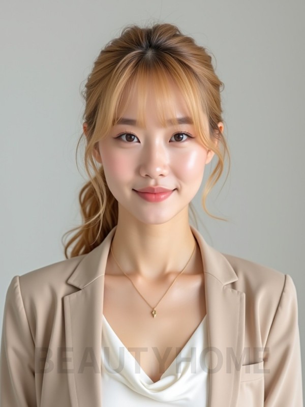 골든 블론드 사이드 포니