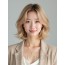 골든 블론드 숏 페더 레이어