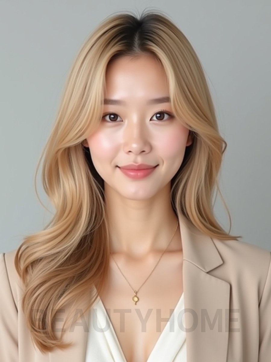 골든 블론드 슬라이드 컷