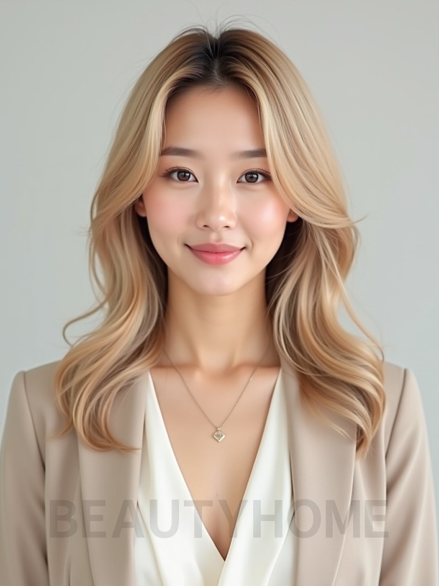골든 블론드 테이퍼 엔드