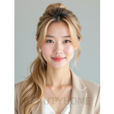 골든 블론드 포니+감싸기