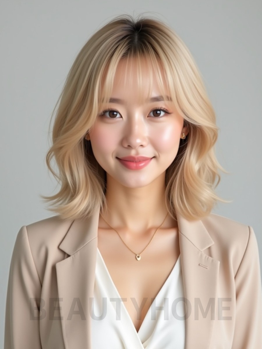 골든 블론드 소프트 허시컷