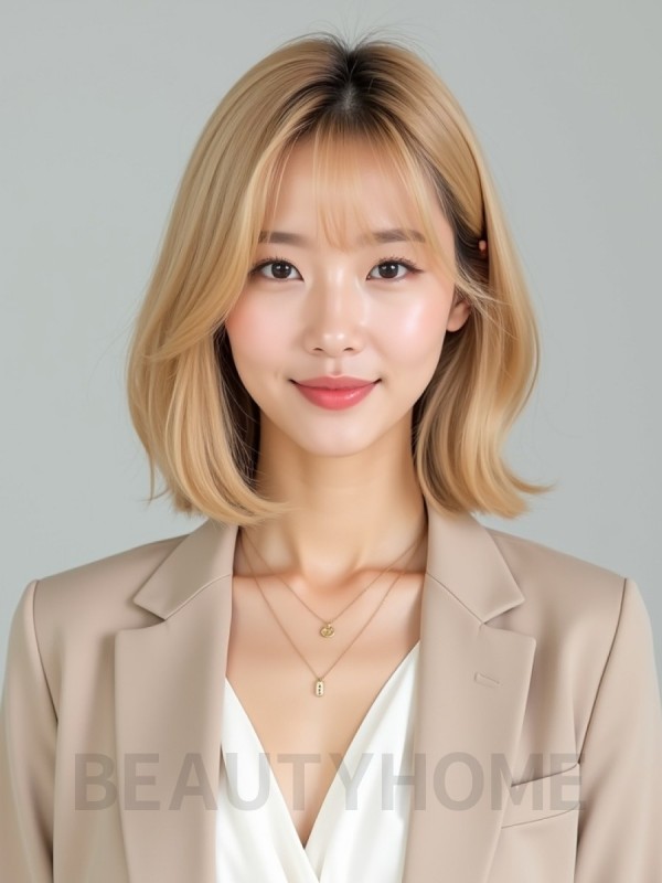 골든 블론드 클래식 단발