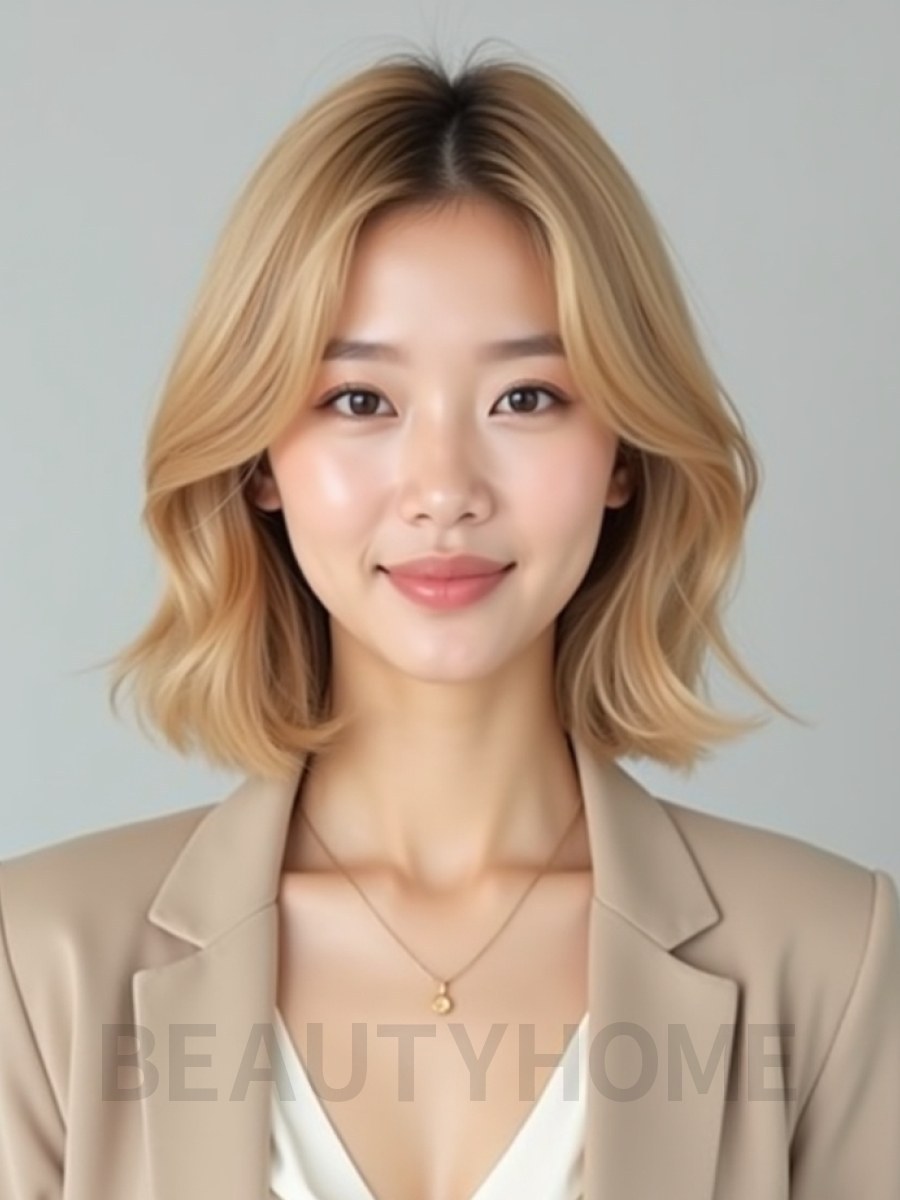 골든 블론드 60s 단발