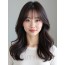 허니 블론드 턱선 스트레이트 단발