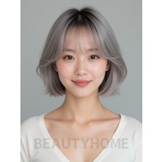 펄 그레이 쇼트 크롭