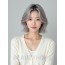 펄 그레이 숏 레이어드