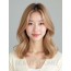 골든 블론드 어깨 레이어+사이드