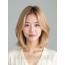 골든 블론드 쇄골 스택 단발