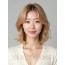골든 블론드 턱밑 그라데이션 단발