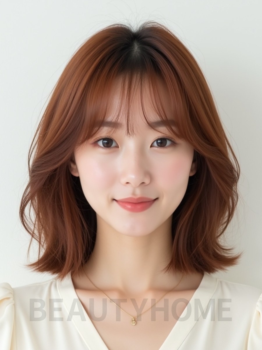 쇄골 텍스처 단발