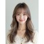 긴 생머리+풀뱅