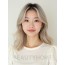 애쉬 블론드 쇄골 웨이브+센터
