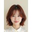 턱선 그라데이션 단발+뱅