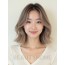 토프 브라운 어깨 텍스처 단발