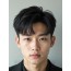 남성 블랙 투블럭