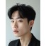 남성 블랙 투블럭