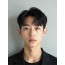 남성 블랙 투블럭