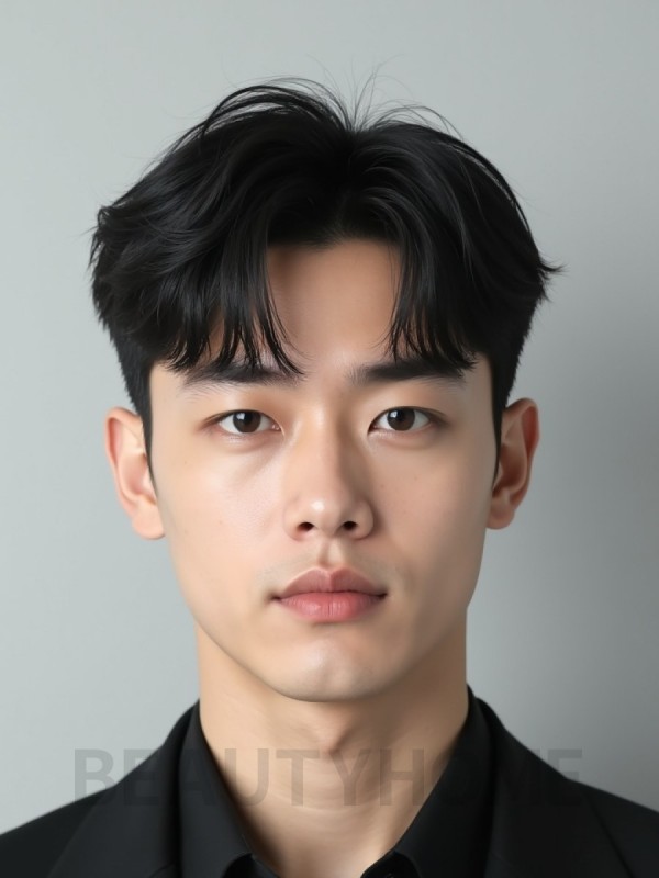남성 블랙 컷