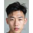 남성 블랙 투블럭