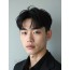 남성 블랙 투블럭