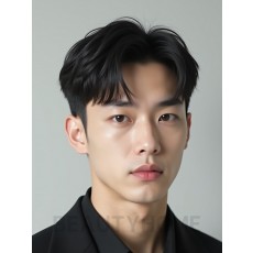남성 블랙 컷
