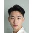 남성 블랙 투블럭