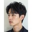 남성 블랙 투블럭