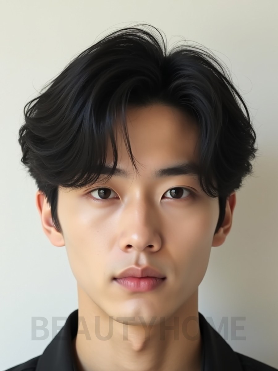 남성 블랙 컷