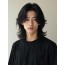 남성 블랙 레이어드