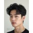남성 블랙 투블럭