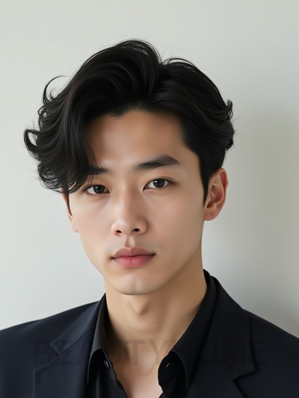 남성 블랙 애즈펌