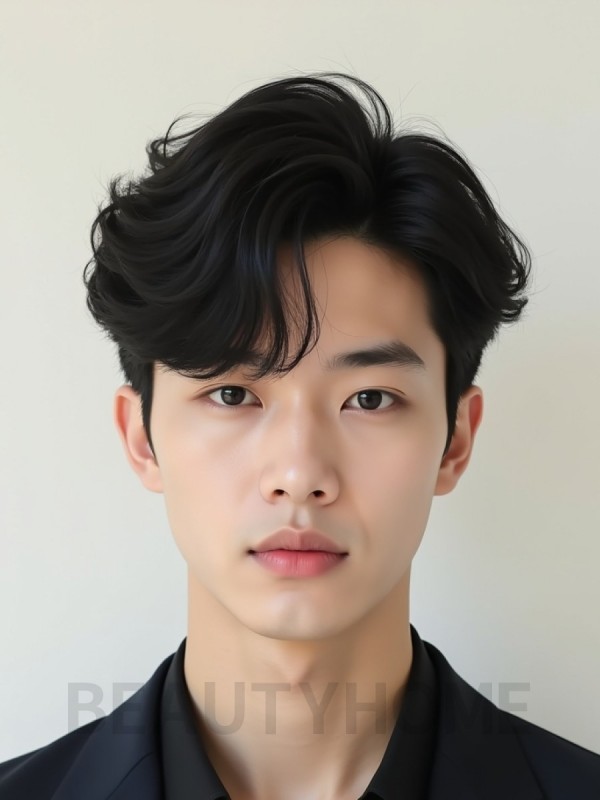 남성 블랙 애즈펌