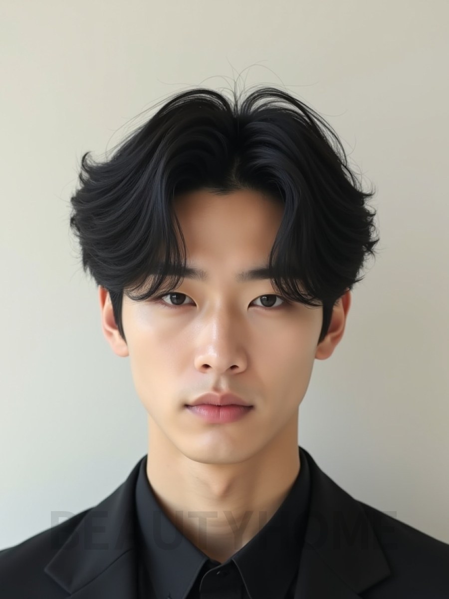 남성 블랙 애즈펌