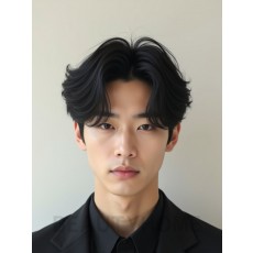 남성 블랙 애즈펌
