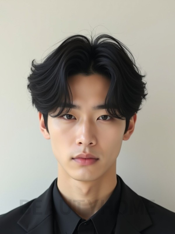 남성 블랙 애즈펌