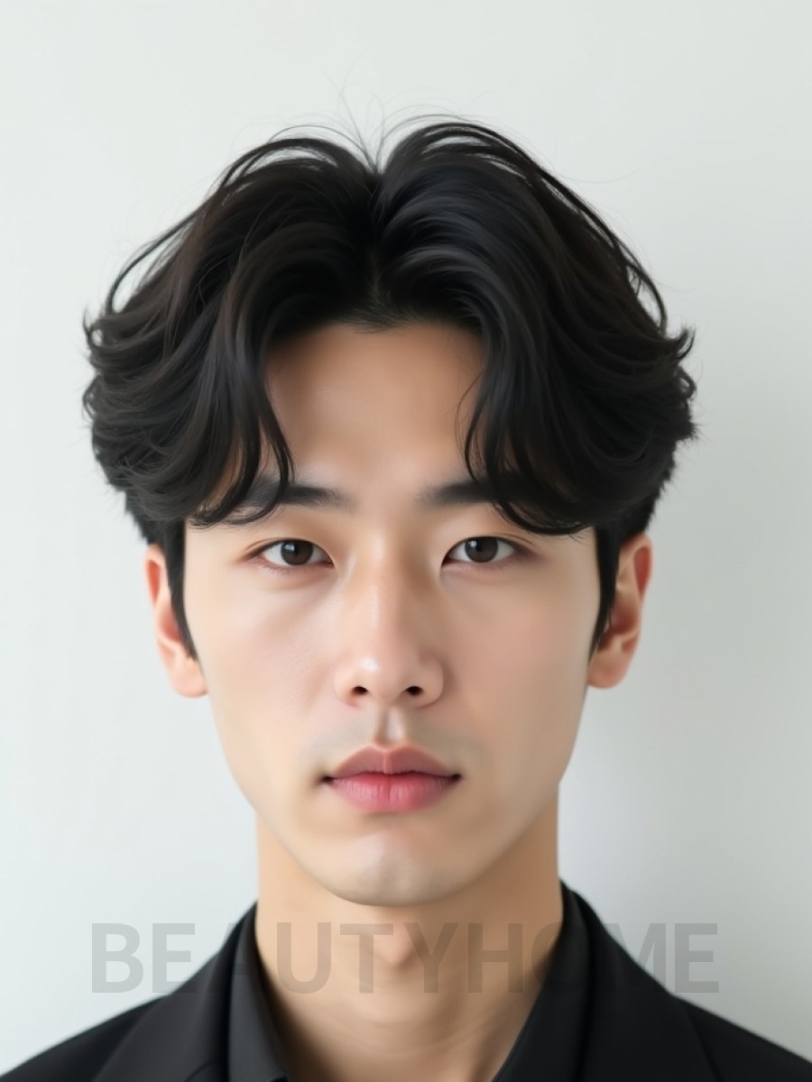 남성 블랙 컷