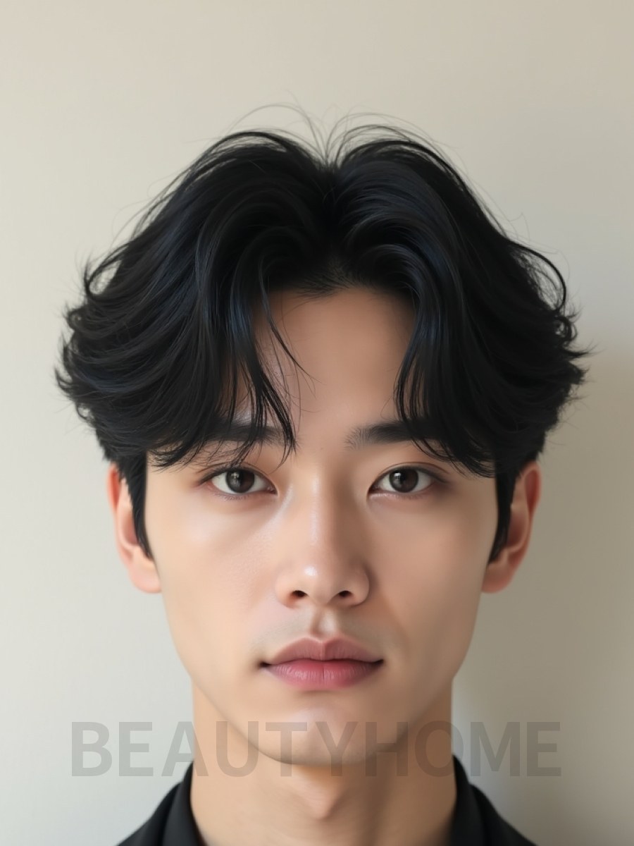 남성 블랙 애즈펌