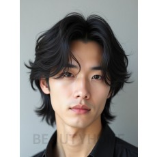 남성 블랙 레이어드