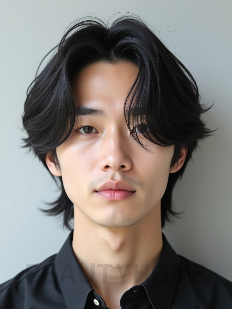 남성 블랙 컷
