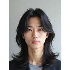 남성 블랙 레이어드