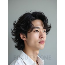 남성 블랙 레이어드
