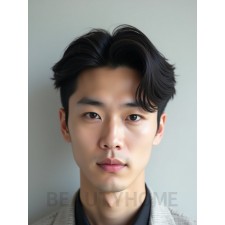 남성 블랙 스위시컷