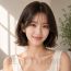 여자 단발 테슬컷 익스펜시브 브루넷 염색